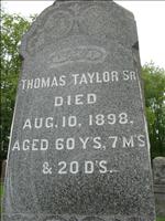 Taylor, Thomas Sr